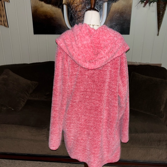 “Jasmine & Ginger” Size Large Plush Pink Robe - Picture 9 of 11